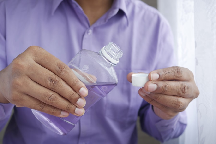 Enjuague bucal sin alcohol